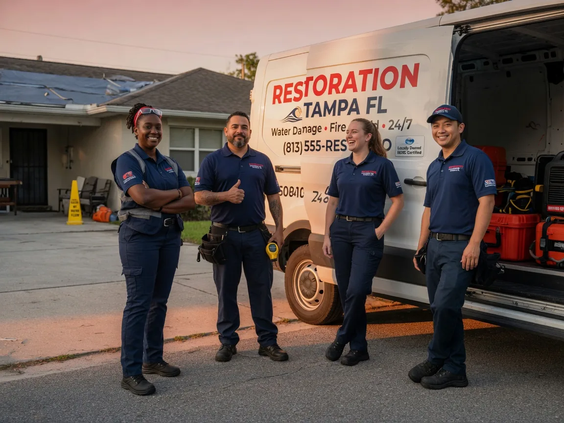 Water Damage Restoration company in North Freedom, WI